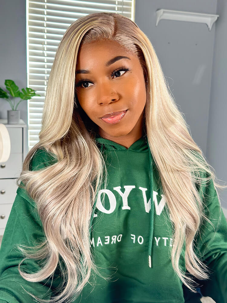 Glueless Ready to Go Wigs Blonde Wig
