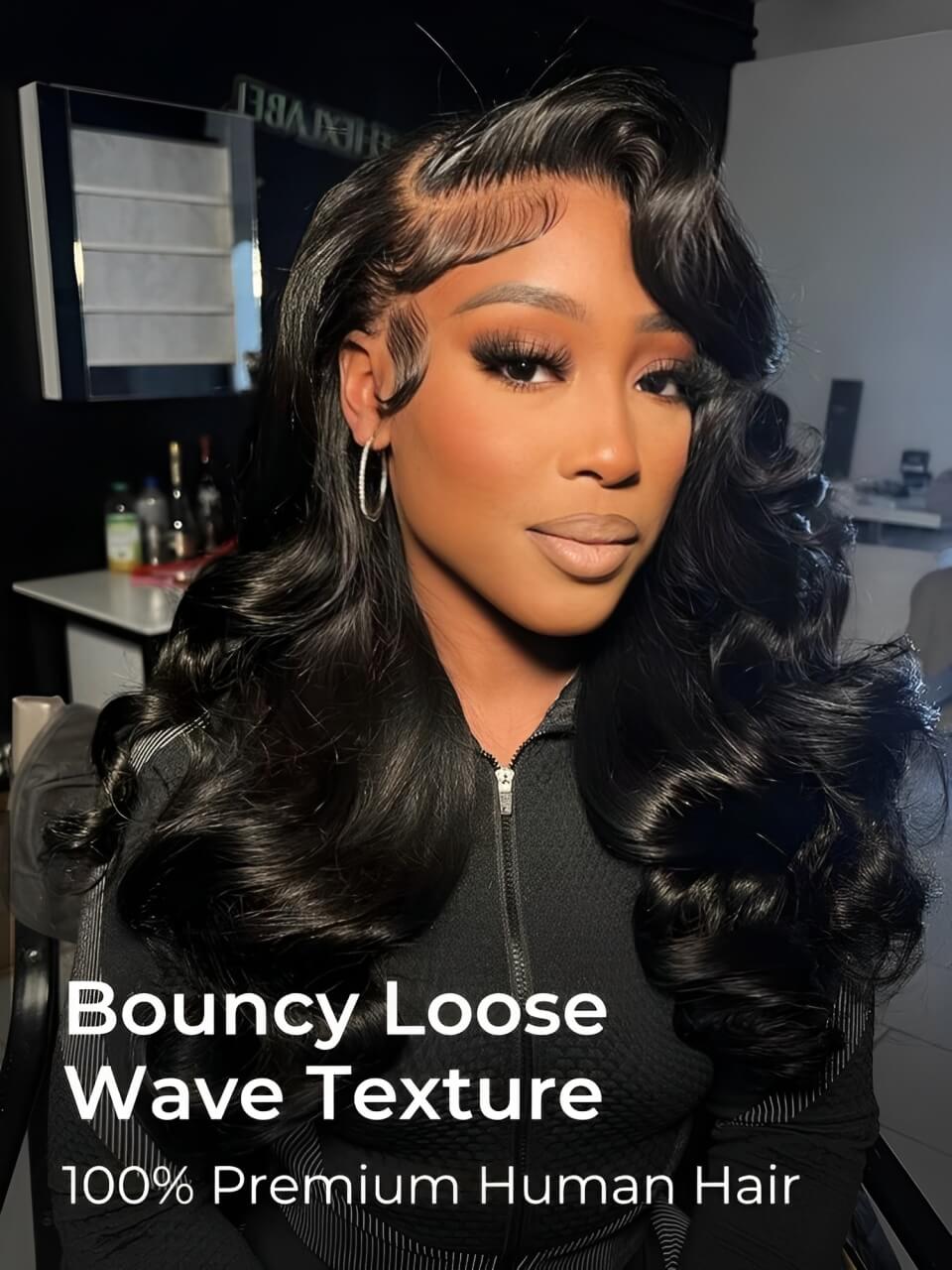 HD Lace Wig Dark Brown Human Hair