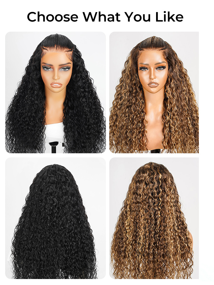 Highlight Color Glueless Wigs