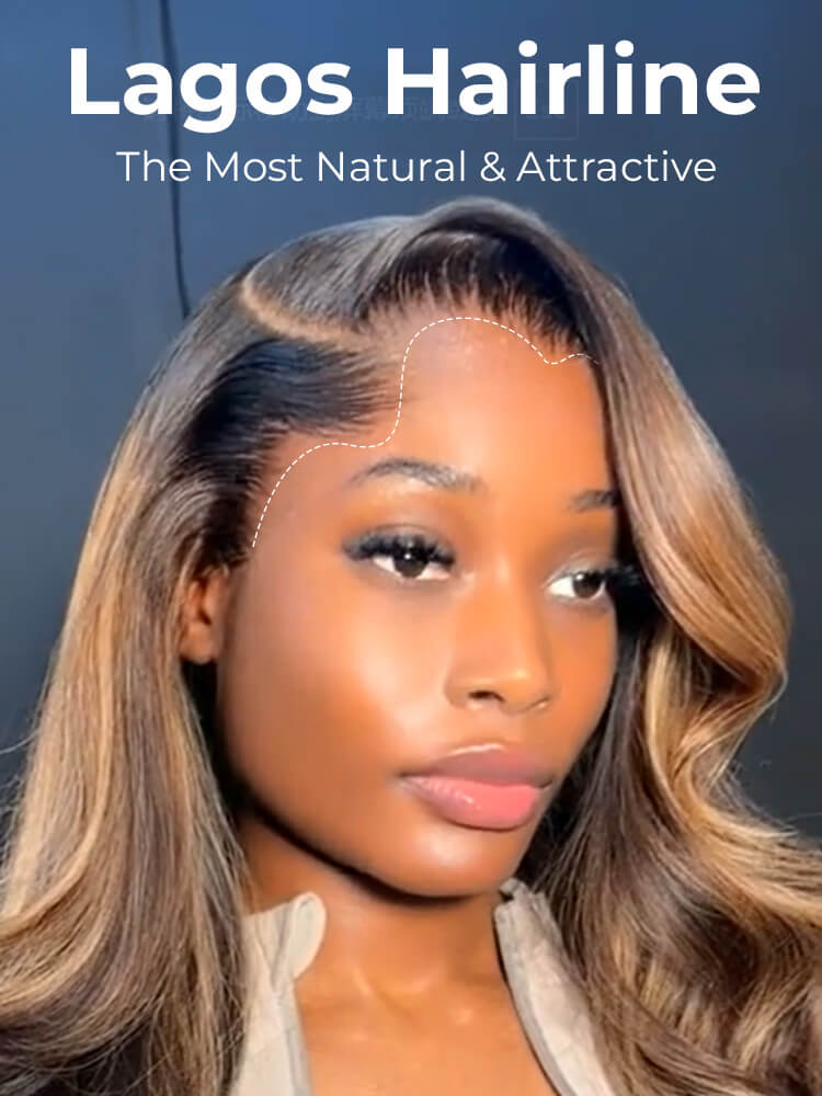 Highlight Lagos Hairline Wig