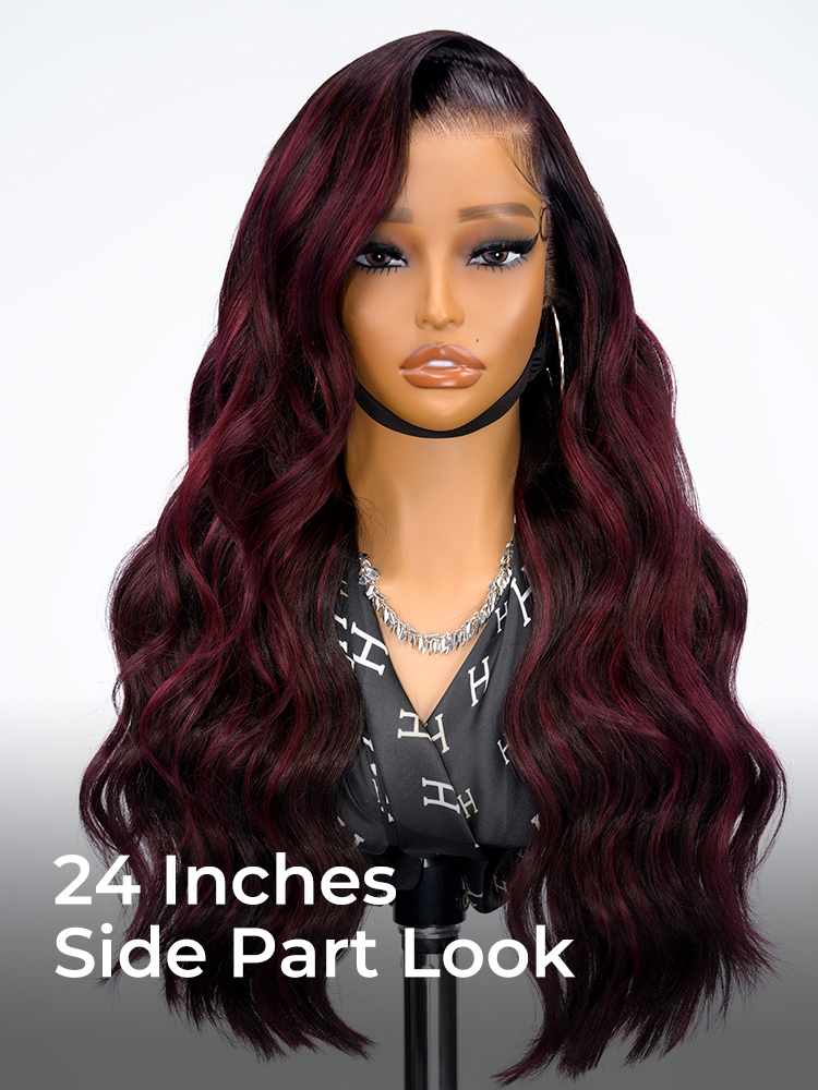 Highlight Red 13x6 Lace Front Wig