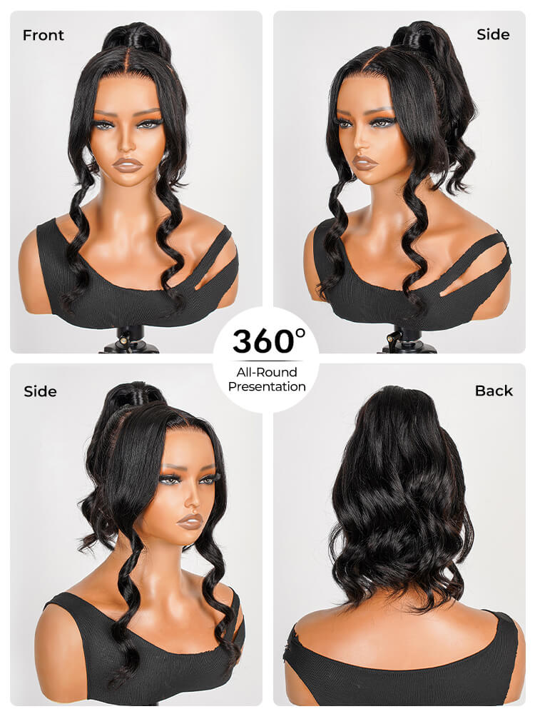 Human Hair 360 Lace Wig