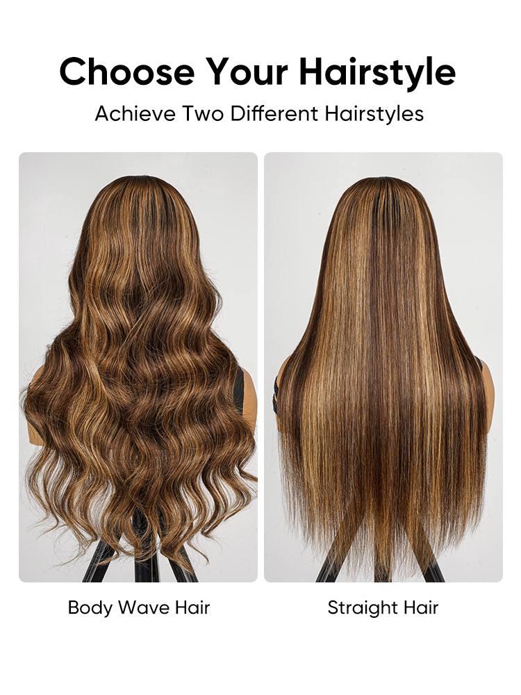 Human Hair Colored Wig