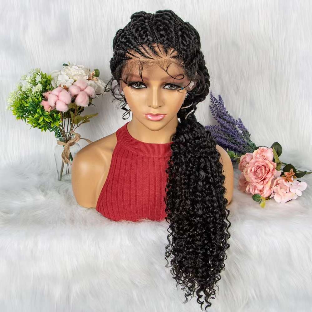 Knotless Full Lace Box Braid Wig