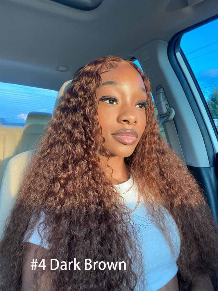 Lace Frontal Wig Water Wave Human Hair