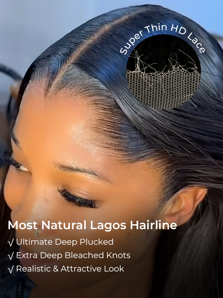 Lagos Hairline Human Hair Wig