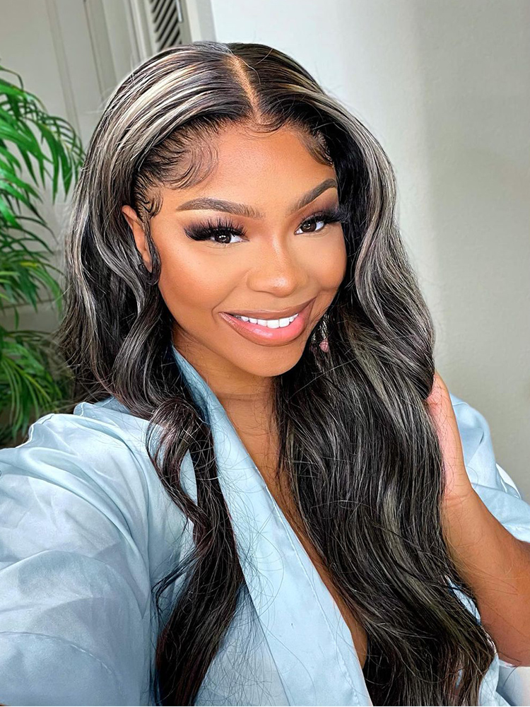Highlights Human Hair Wigs