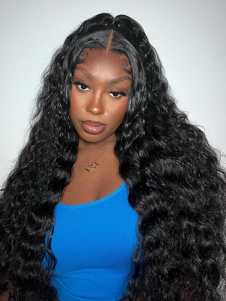 Natural Black  Human Hair Clip-In Ponytail Hair Extension