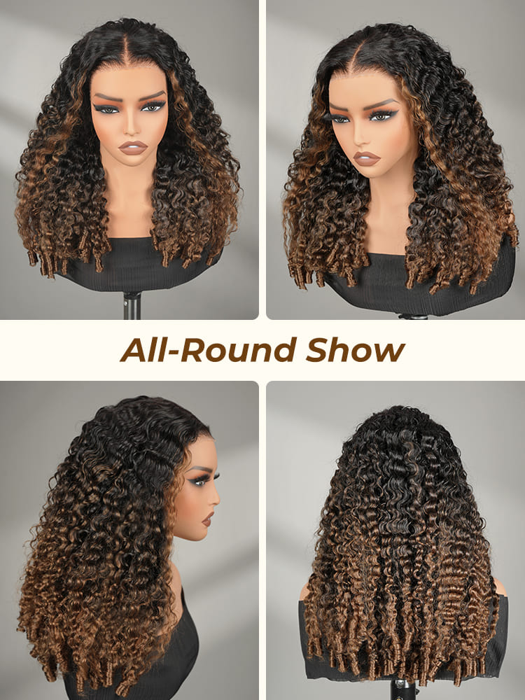 Ombre brown wig