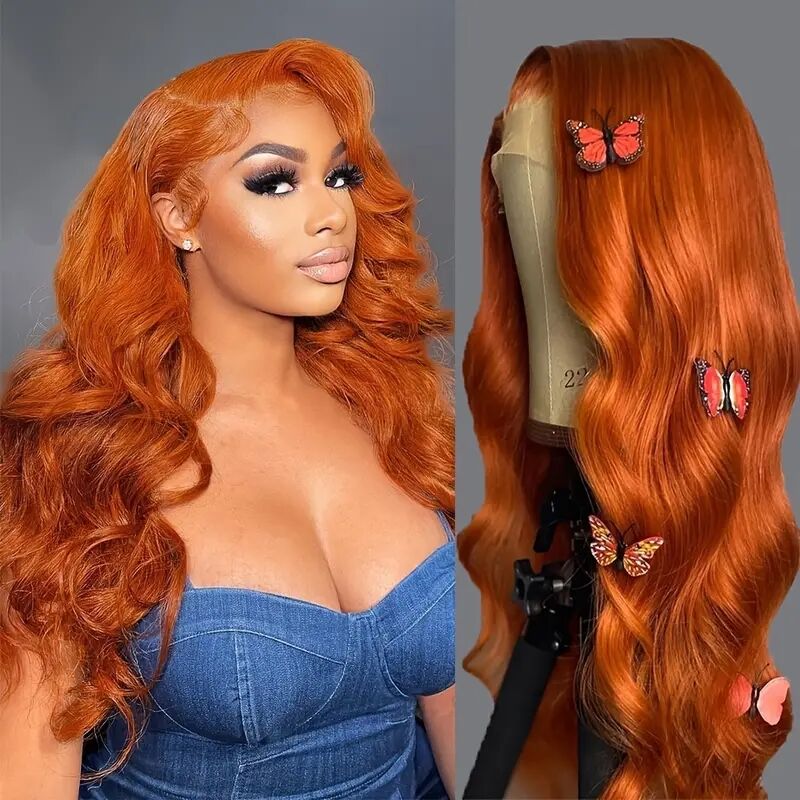 Orange Hair Wigs