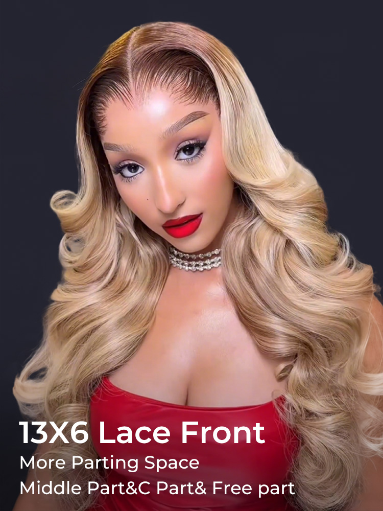 Ombre Blonde Lagos Hairline Wig