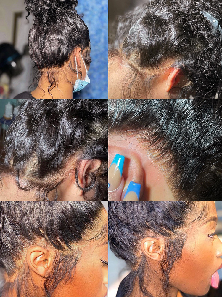 Pre Plucked 360 Lace Frontal Wig
