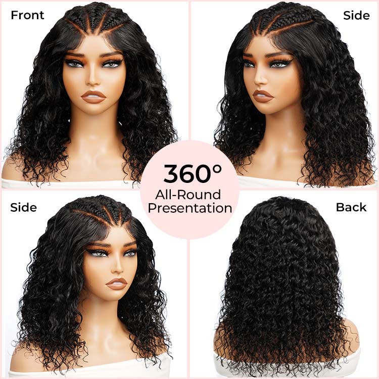 Deep Wave Braid Wig