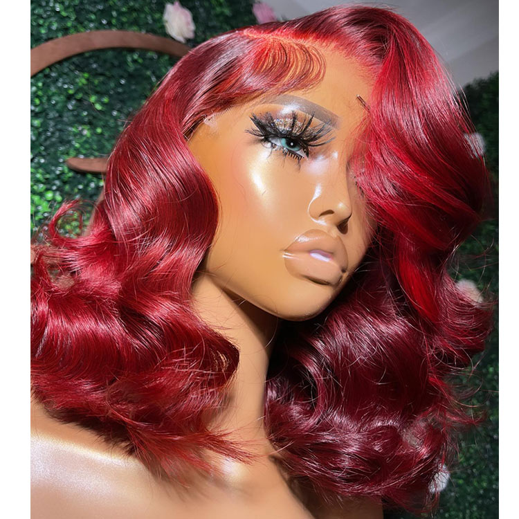 Red Bob Wigs