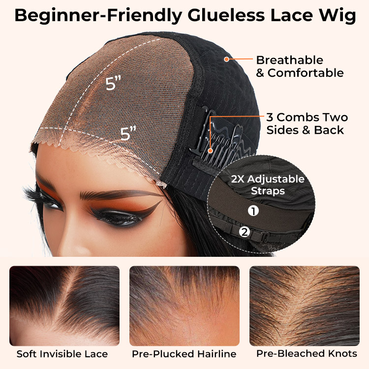 5*5 Lace Wig