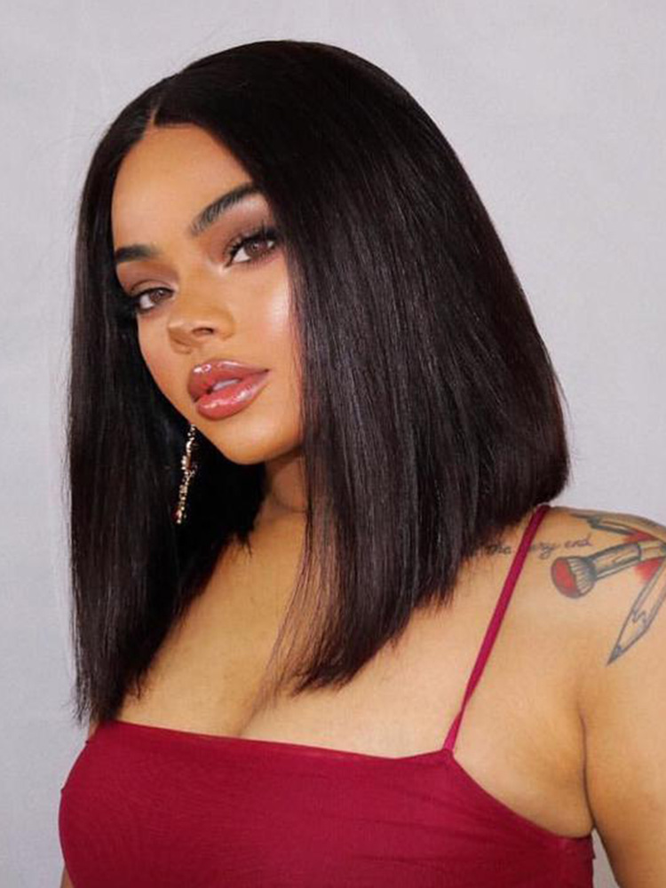 Short Bob Wig Straight Hair