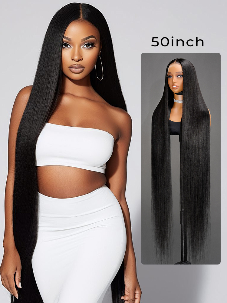 Super Long Straight 13x6 Lace Frontal Wig