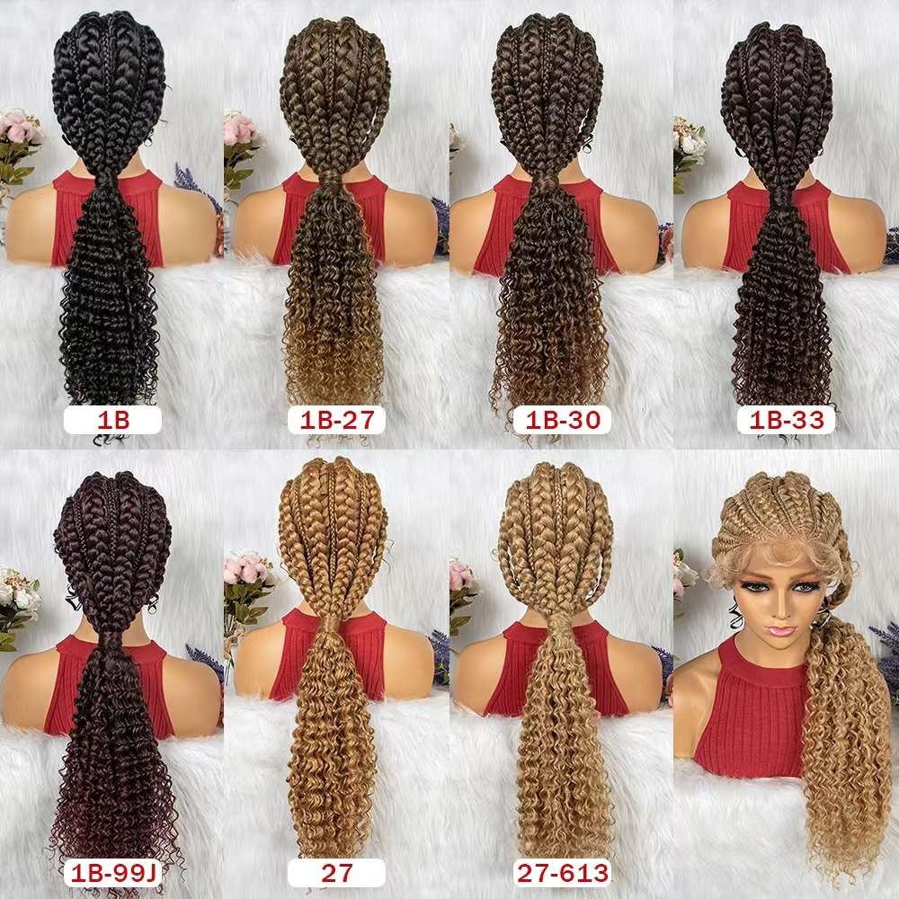 Synthetic Braiding Hair Wig