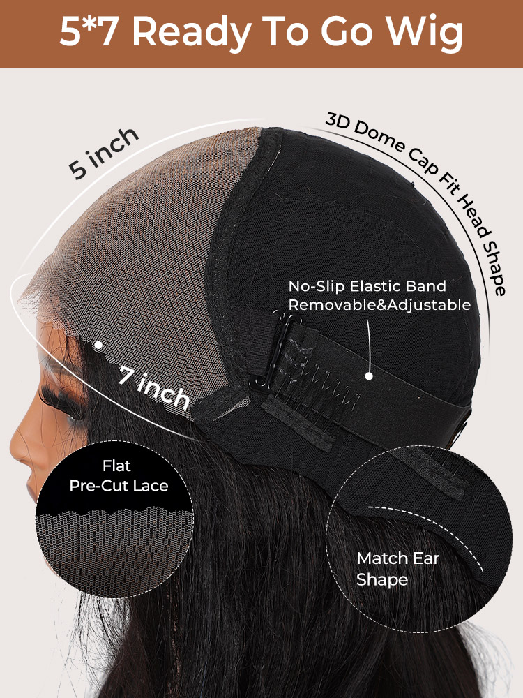 Up graded lace closure wig