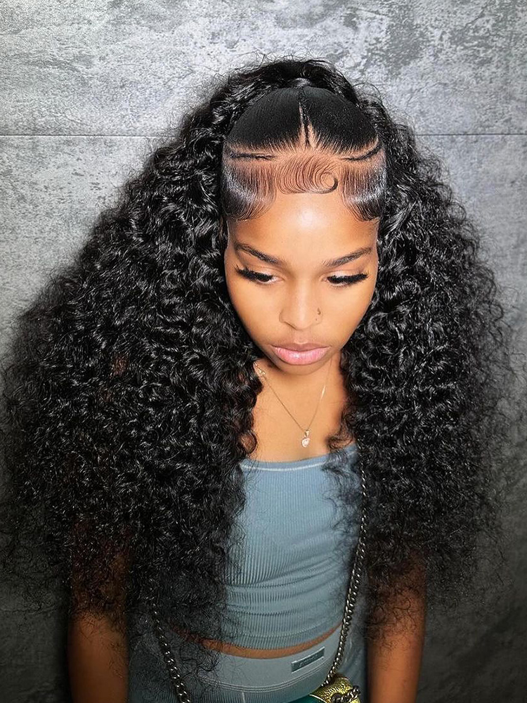 Water Wave Human Hair Wig