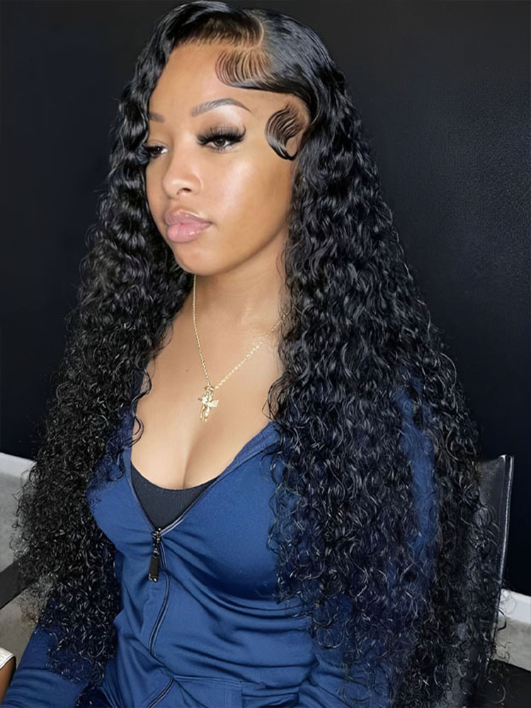 Water Wave Human Hair Wig