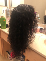 igot the 18 inch, 180 density wig and...