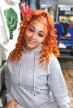 ginger straight 18 inch,DIY by myself