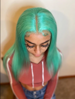 the hair is amazing, even when dyed i...