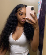  The hair was thick, the curl pattern...