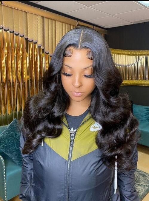 HD Lace Wigs Body Wave New 13x4 Lace Front Wig Realistic Transparent ...