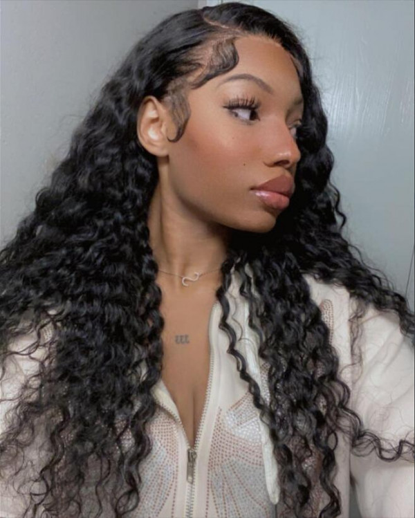 HD Lace Frontal Wigs Invisible Lace Wig Wavy HD Lace Front Wigs ...