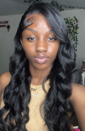 Body Wave Hair LY Frontal Wig Invisible Knots Glueless Lace Wigs ...