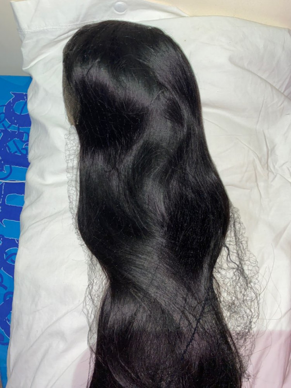 Ali Pearl Long Straight Full Lace Wig 180 Density Pre-plucked Hairline ...