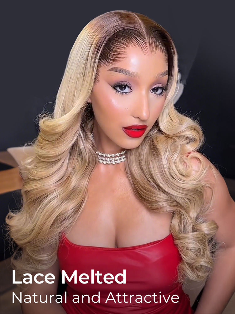 Ombre Blonde Lagos Hairline Wig