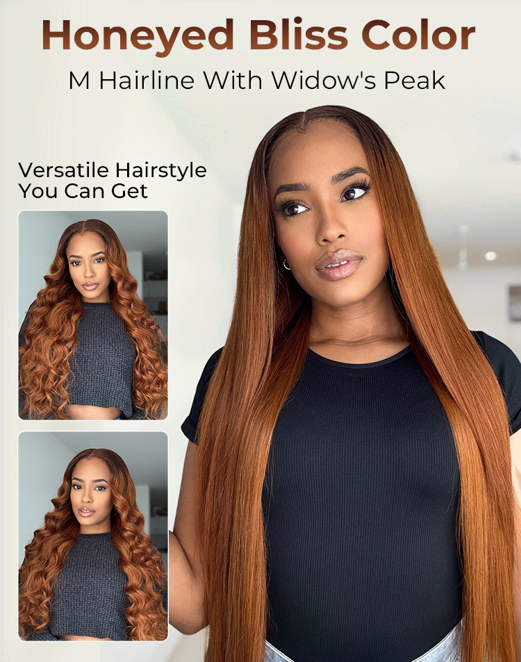 alipearl ombre straight lace wig
