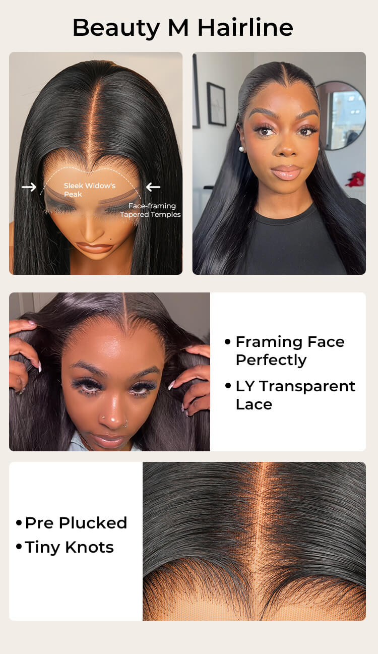 transparent hd lace glueless wig