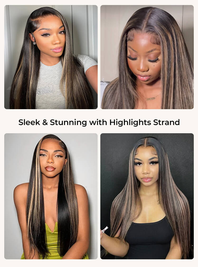 alipearl blonde highlight wigs