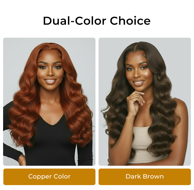 Two Color Options Beginner Friendly Wig