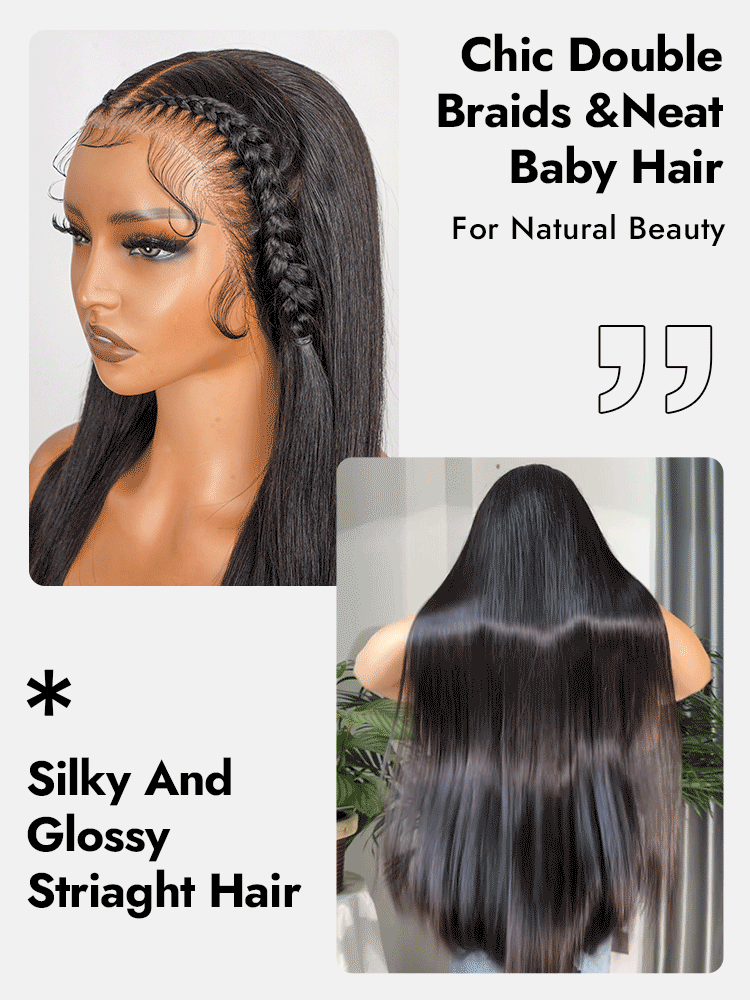 Glueless Silky Straight Wig