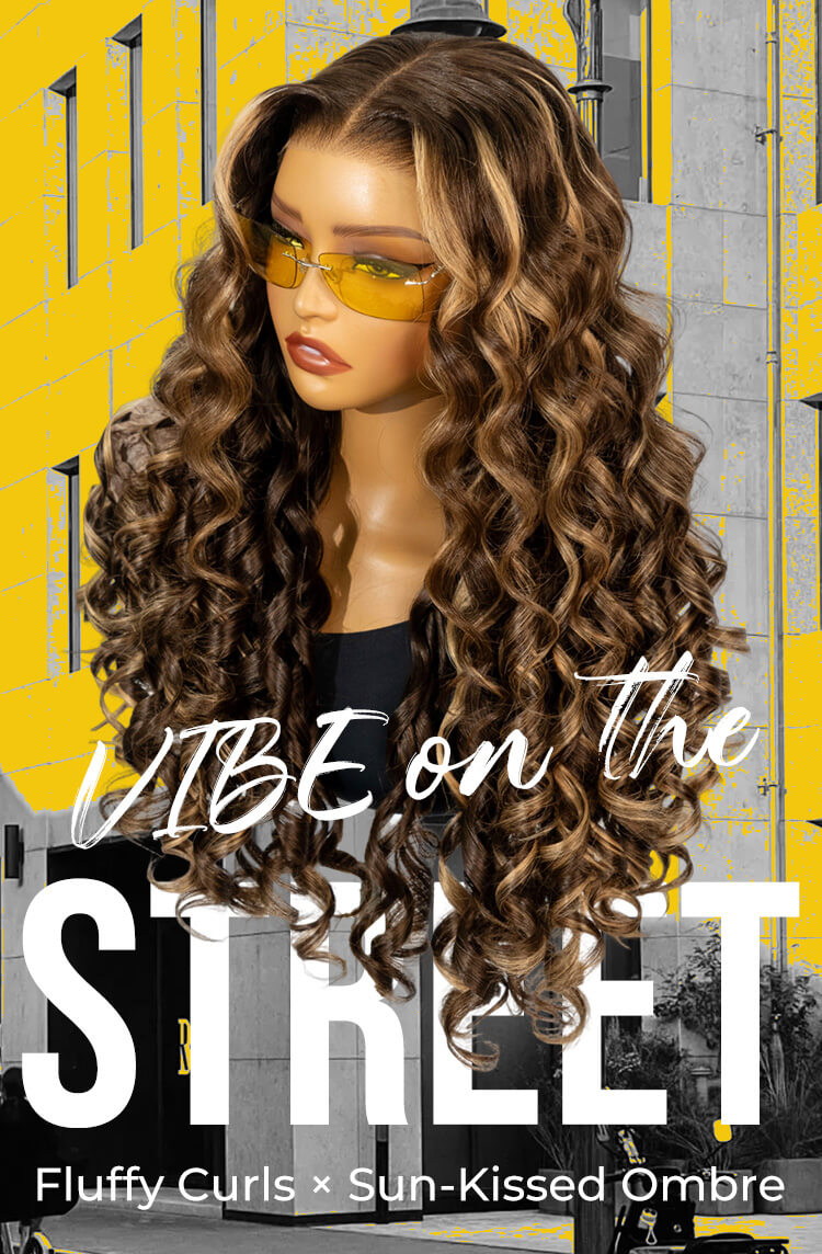 Chic Street Fluffy Curly Wig