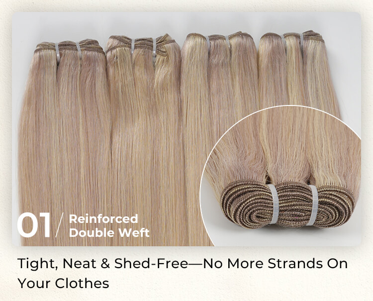 P18/613 Balayage Body Wave Vs Straight Bundles