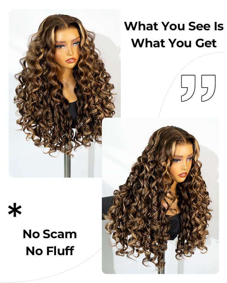 Colored Loose Body Wave Wig 250 Density