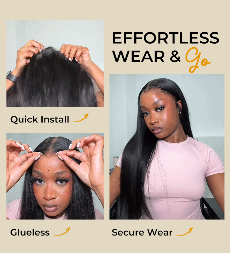 alipearl hair Lagos hairline straight wig