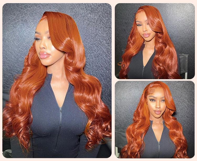 ginger glueless wig