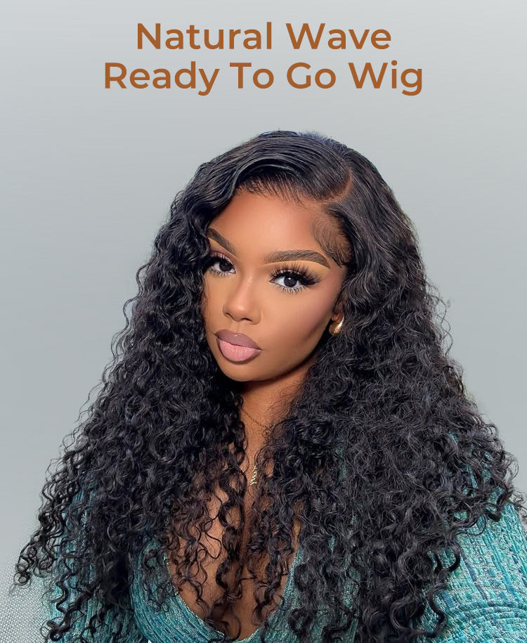 Glueless Water Wave Ready To Go Wig
