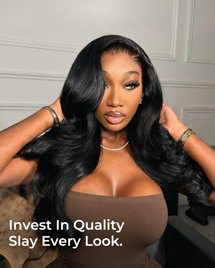 Straight Human Hair HD Full Wig