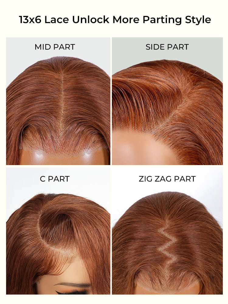 Lace front wig