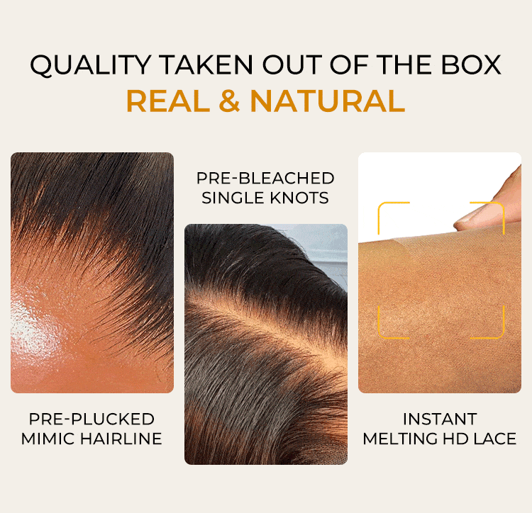 pre plucked invisible hd lace wig