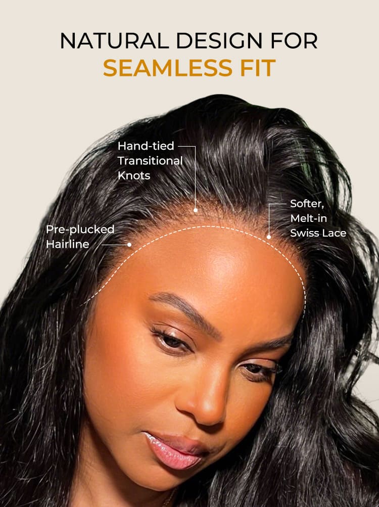 seamless fit hd transparent lace