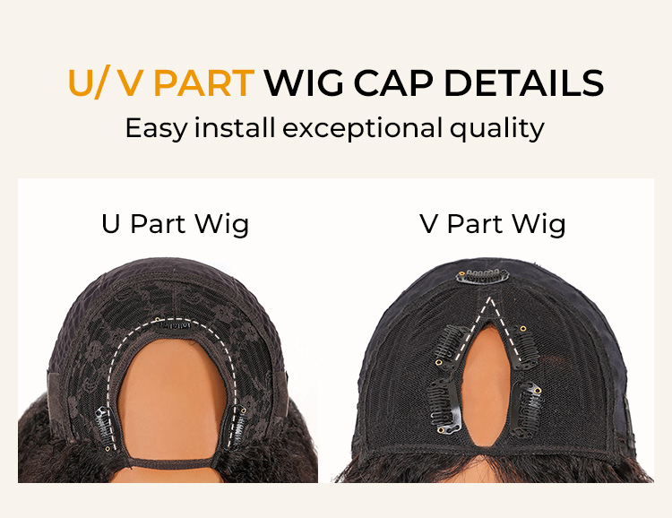 U/V  part wig details